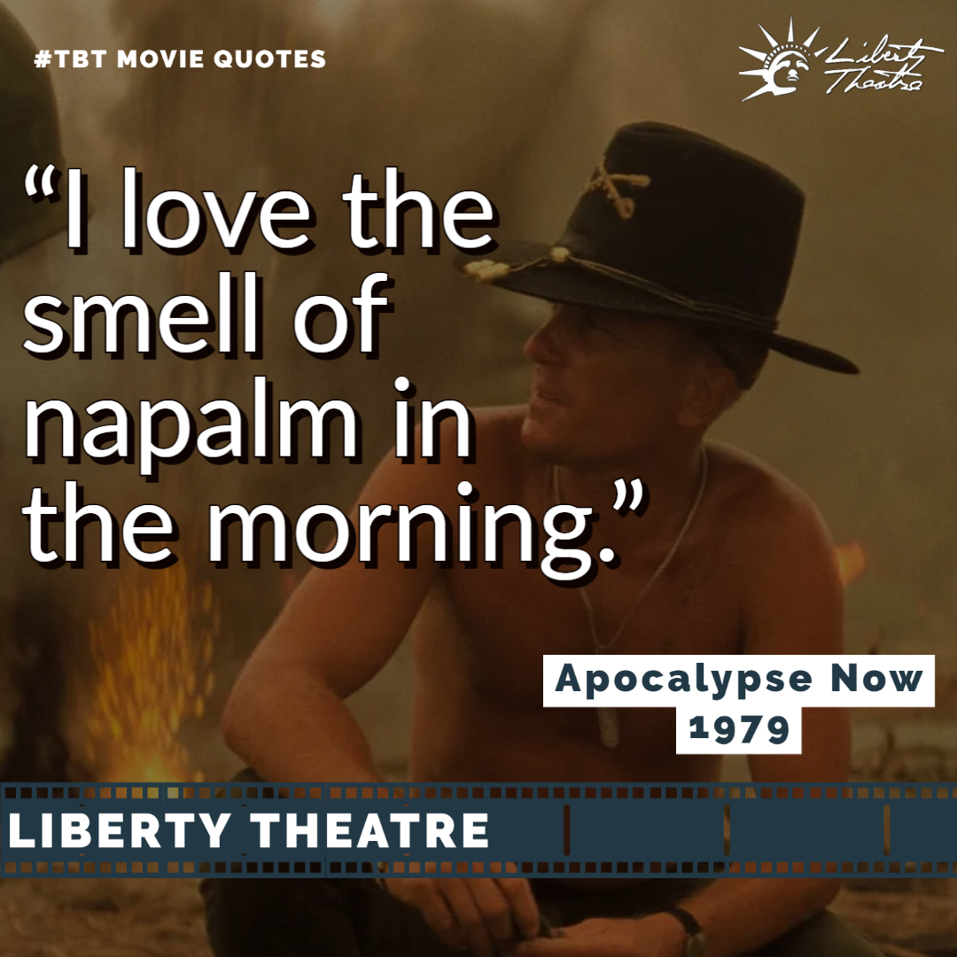 image from Apocalypse Now and quotation