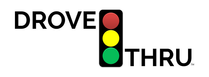 Drove Thru Logo with Stoplight image