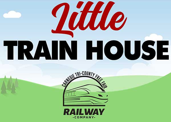 Little Train House logo for the Carnegie Fair